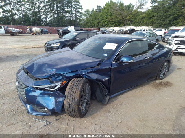 JN1FV7EK1HM610530 Infiniti Q60 Red Sport 400