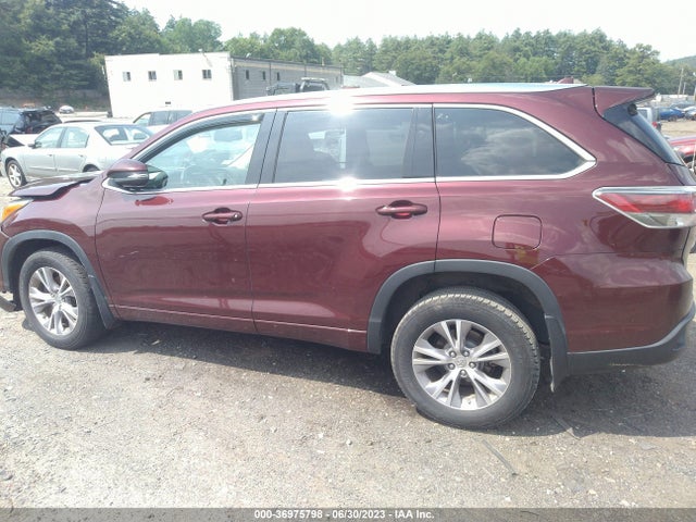 Toyota Highlander Xle 2015 5TDJKRFH9FS207220 Image 6
