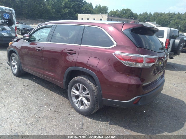 Toyota Highlander Xle 2015 5TDJKRFH9FS207220 Image 9