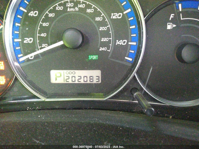 2011 SUBARU FORESTER 2.5X PREMIUM VIN: JF2SHADC3BH741065