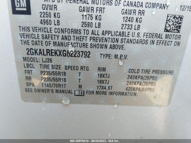 2GKALREKXG6223792 GMC Terrain Denali