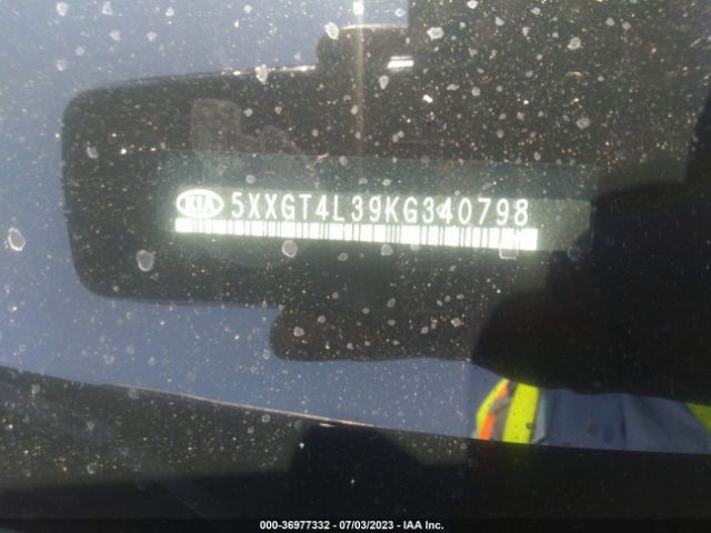 5XXGT4L39KG340798 KIA Optima Lx
