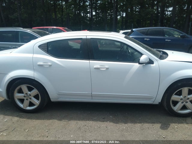 2013 DODGE AVENGER SXT VIN: 1C3CDZCB9DN687625
