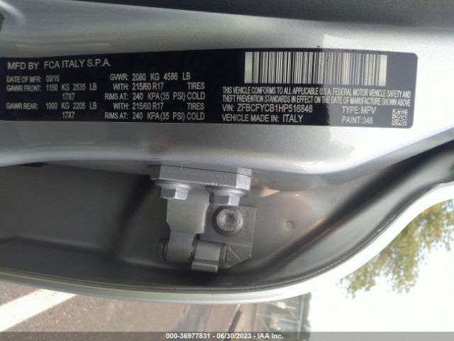 2017 FIAT 500X ZFBCFYCB1HP516848 Photo 8