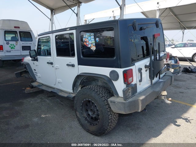 2013 JEEP WRANGLER UNLIMITED SPORT VIN: 1C4BJWDG7DL691063