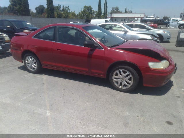 2001 HONDA ACCORD CPE EX W/LEATHER VIN: 1HGCG22571A009952