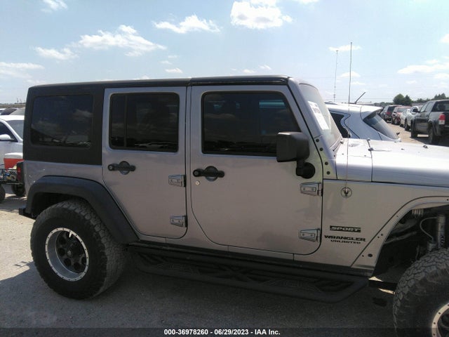 Aukcja sprzedaży 2017 Jeep Wrangler Unlimited Sport, vin: 1C4BJWDGXHL593070, numer aukcji: 36978260
