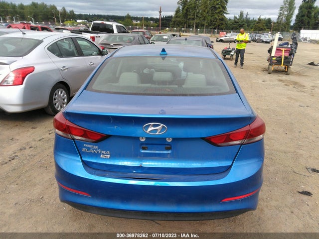 2017 HYUNDAI ELANTRA SE VIN: KMHD74LF7HU422948