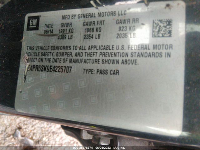 1G4PR5SK9E4225707 Buick Verano Convenience Group