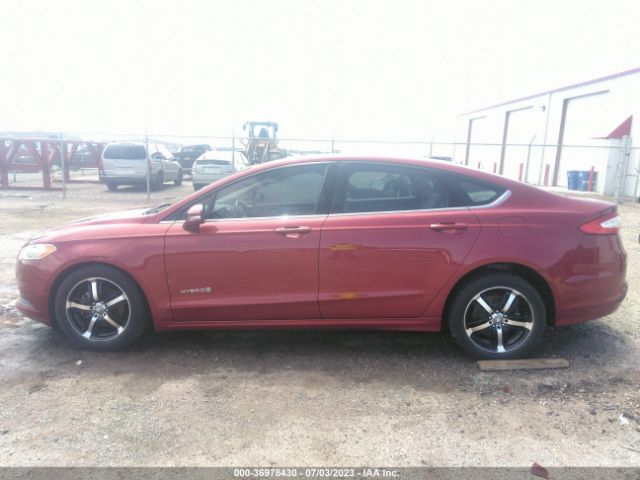 3FA6P0LU7ER150155 Ford Fusion Se Hybrid