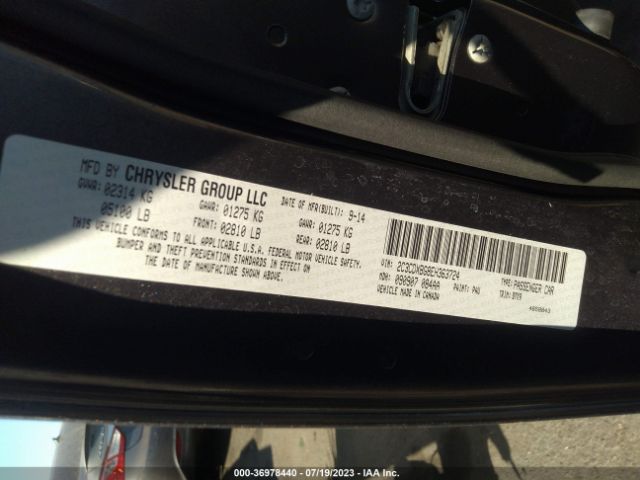 2C3CDXBG8EH363724 Dodge Charger Se