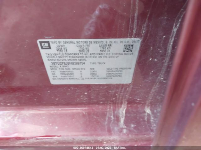 3GTU2PEJ8HG399754 GMC Sierra 1500 Denali
