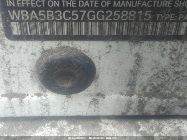WBA5B3C57GG258815 BMW 5 Series 535i Xdrive