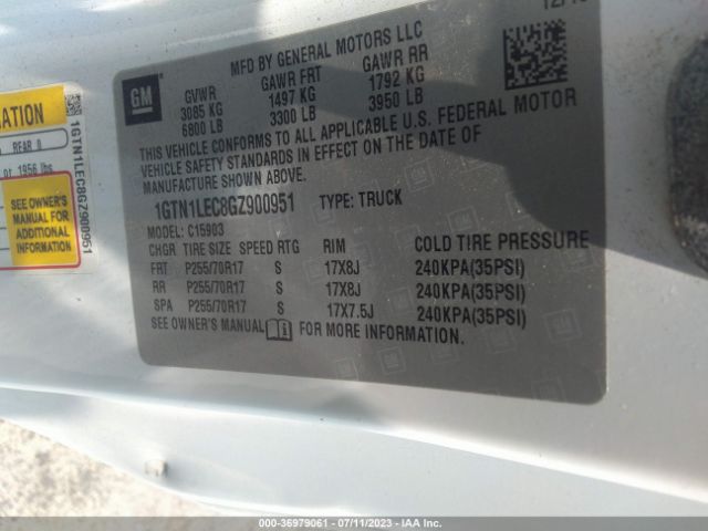 1GTN1LEC8GZ900951 GMC SIERRA 1500