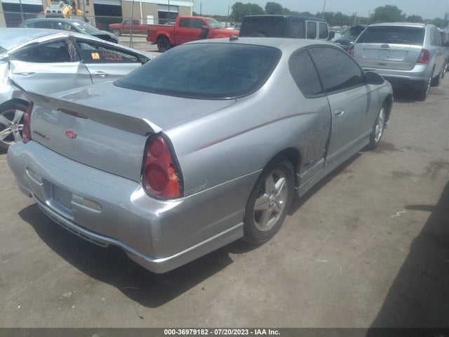 2005 CHEVROLET MONTE CARLO SUPERCHARGED SS VIN: 2G1WZ121759154500