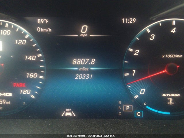 2022 MERCEDES-BENZ GLC AMG GLC 43 VIN: W1N0G6EBXNG080228