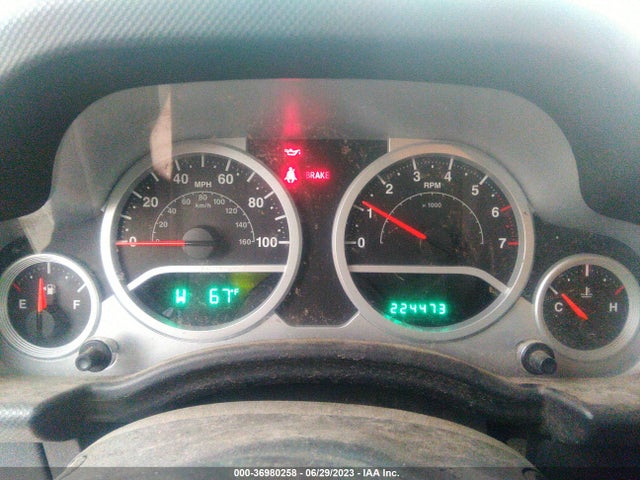 2007 JEEP WRANGLER UNLIMITED RUBICON VIN: 1J4GA69197L149097