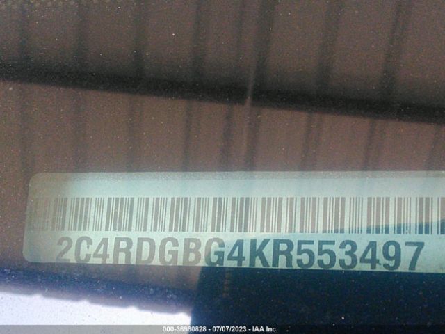 2C4RDGBG4KR553497 Dodge Grand Caravan Se