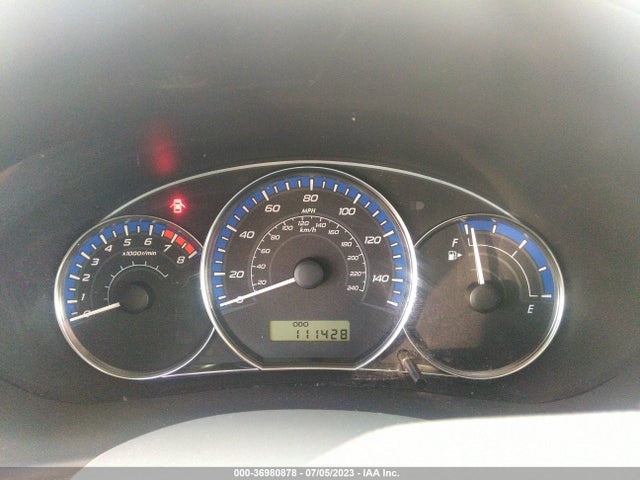 2011 SUBARU FORESTER 2.5XT PREMIUM VIN: JF2SHGAC9BH720664