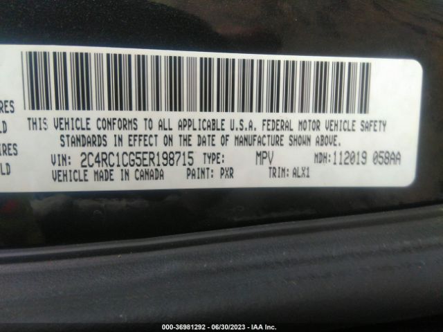 2C4RC1CG5ER198715 Chrysler Town & Country Touring-l