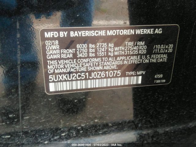 5UXKU2C51J0Z61075 BMW X6 Xdrive35i