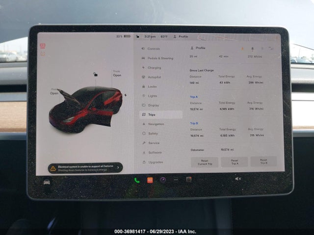 Tesla Model Y Performance 2022 7SAYGDEF4NF322140 Image 9