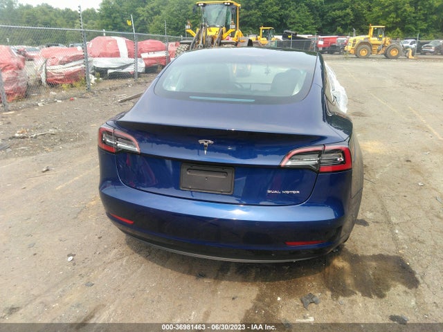2022 TESLA MODEL 3 LONG RANGE VIN: 5YJ3E1EB5NF315464