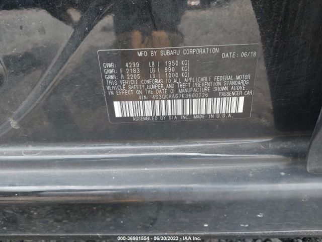 4S3GKAA67K3600226 Subaru Impreza