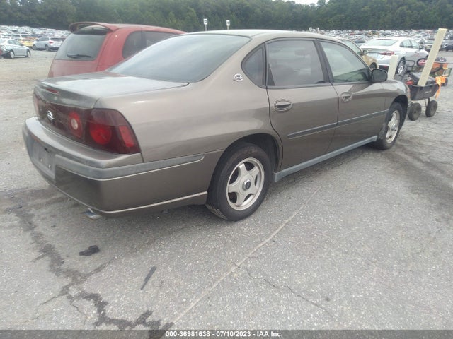 2003 CHEVROLET IMPALA VIN: 2G1WF55KX39375509