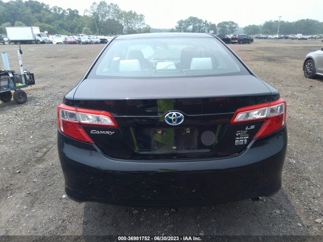 2012 TOYOTA CAMRY HYBRID XLE/LE VIN: 4T1BD1FK9CU009333