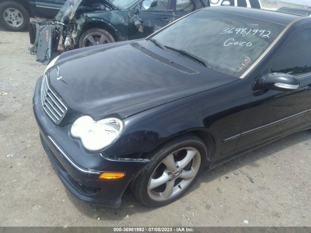 2005 MERCEDES-BENZ C-CLASS 1.8L VIN: WDBRF40J45A818031