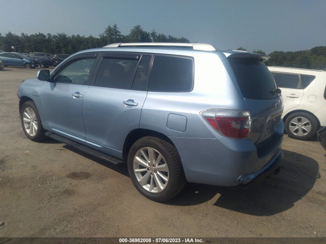 2008 TOYOTA HIGHLANDER HYBRID LIMITED VIN: JTEEW44A182006089
