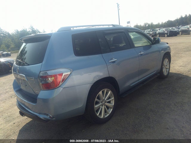 2008 TOYOTA HIGHLANDER HYBRID LIMITED VIN: JTEEW44A182006089