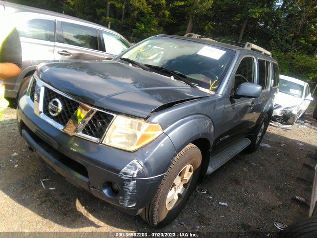 2005 NISSAN PATHFINDER SE OFF ROAD VIN: 5N1AR18W75C749470