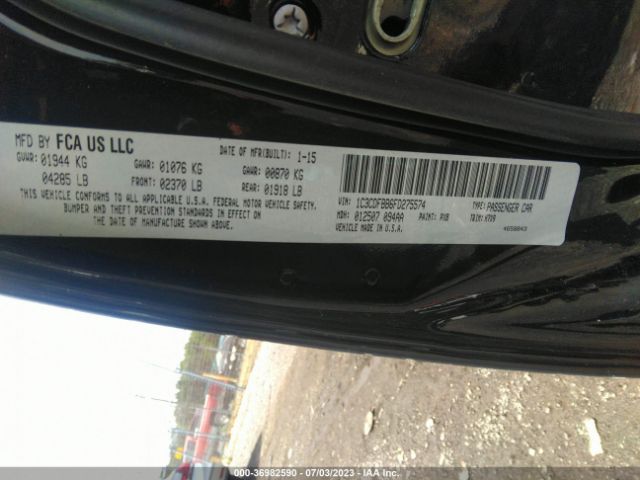 1C3CDFBB6FD275574 Dodge DART SXT