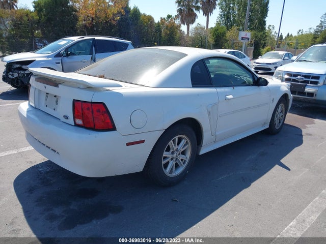 2001 FORD MUSTANG STANDARD/DELUXE/PREMIUM VIN: 1FAFP40411F142281