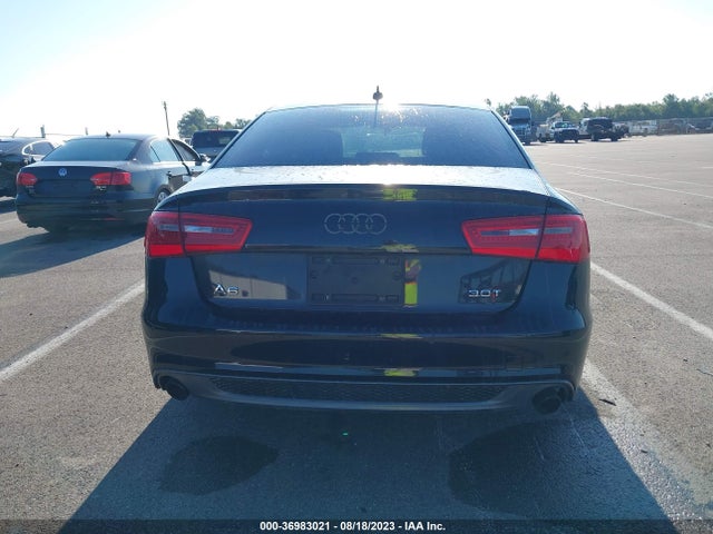 2012 AUDI A6 3.0T PRESTIGE VIN: WAUBGAFC8CN003826
