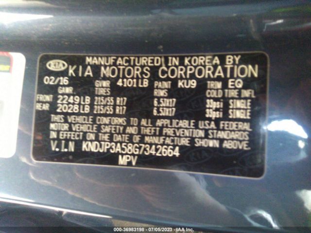KNDJP3A58G7342664 KIA SOUL +