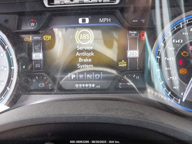 2019 RAM 1500 LIMITED VIN: 1C6RREHT3KN724318