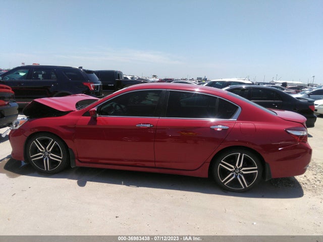 2016 HONDA ACCORD SPORT VIN: 1HGCR2F56GA172931