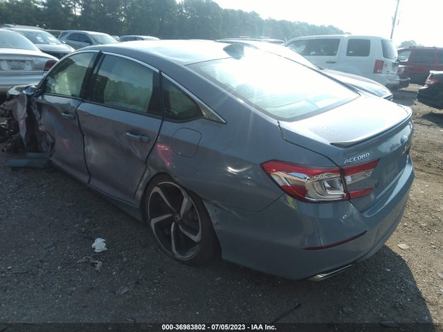 2021 HONDA ACCORD SEDAN SPORT VIN: 1HGCV2F32MA029674