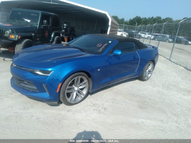Chevrolet Camaro 1lt 2016 1G1FB3DX7G0165415 Image 2