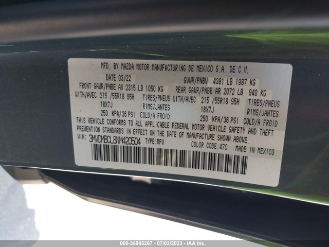 Mazda Cx-30 2.5 S Carbon Edition 2022 3MVDMBCL8NM420504 Image 16