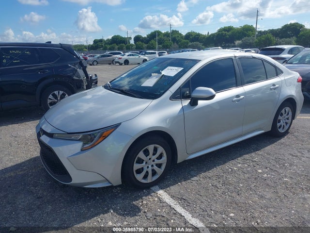 2021 TOYOTA COROLLA LE VIN: 5YFEPMAE5MP256892