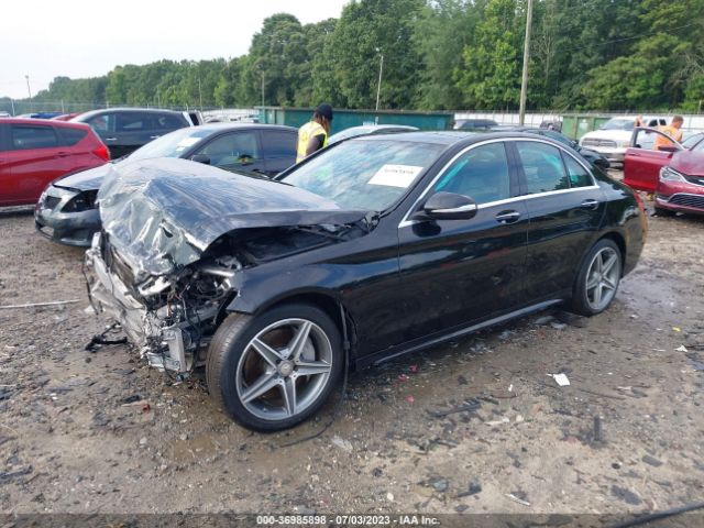 55SWF6GB0FU033253 Mercedes-Benz C-class C 400