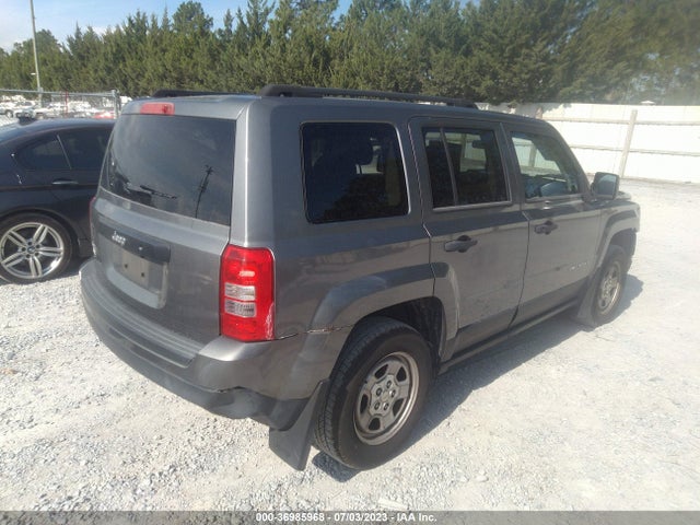 2012 JEEP PATRIOT SPORT VIN: 1C4NJRBB4CD604458