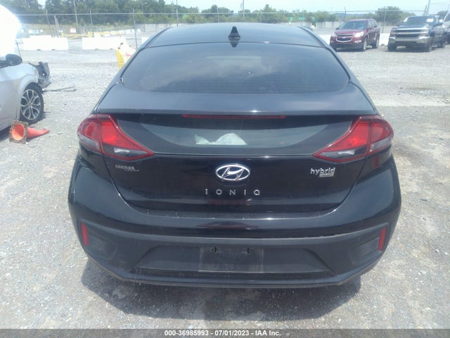 2017 HYUNDAI IONIQ HYBRID BLUE VIN: KMHC65LC8HU030264