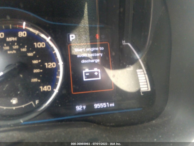 2017 HYUNDAI IONIQ HYBRID BLUE VIN: KMHC65LC8HU030264