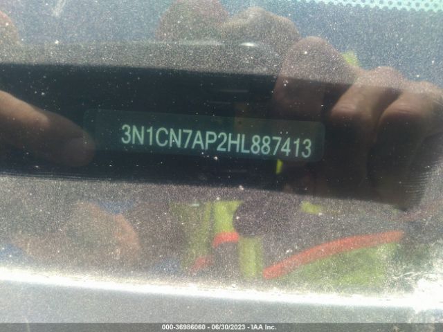 3N1CN7AP2HL887413 Nissan Versa Sedan S Plus