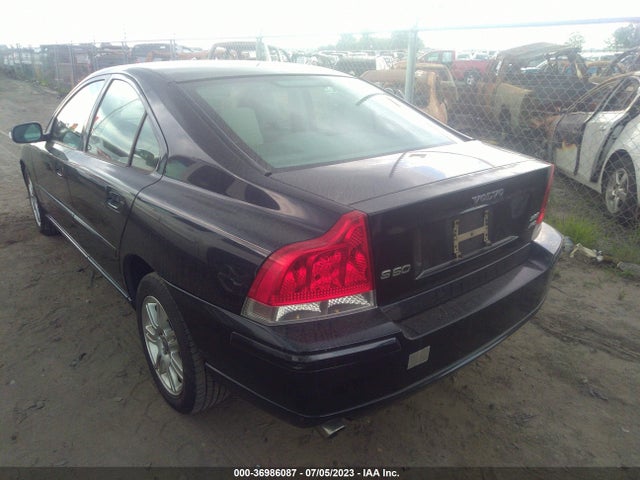 2007 VOLVO S60 2.5L TURBO VIN: YV1RH592072611351